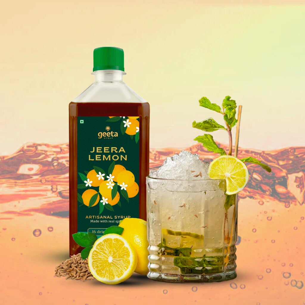 Jeera Lemon Cocktail Syrup